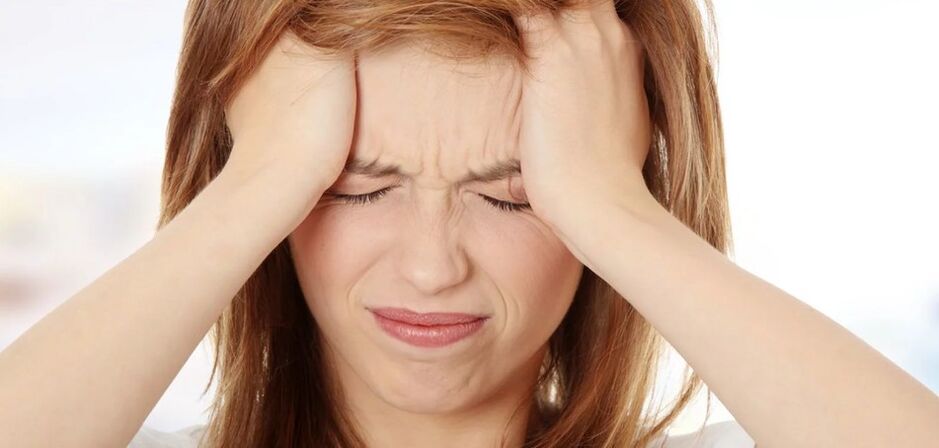 Ang migraine usa ka sangputanan sa osteochondrosis